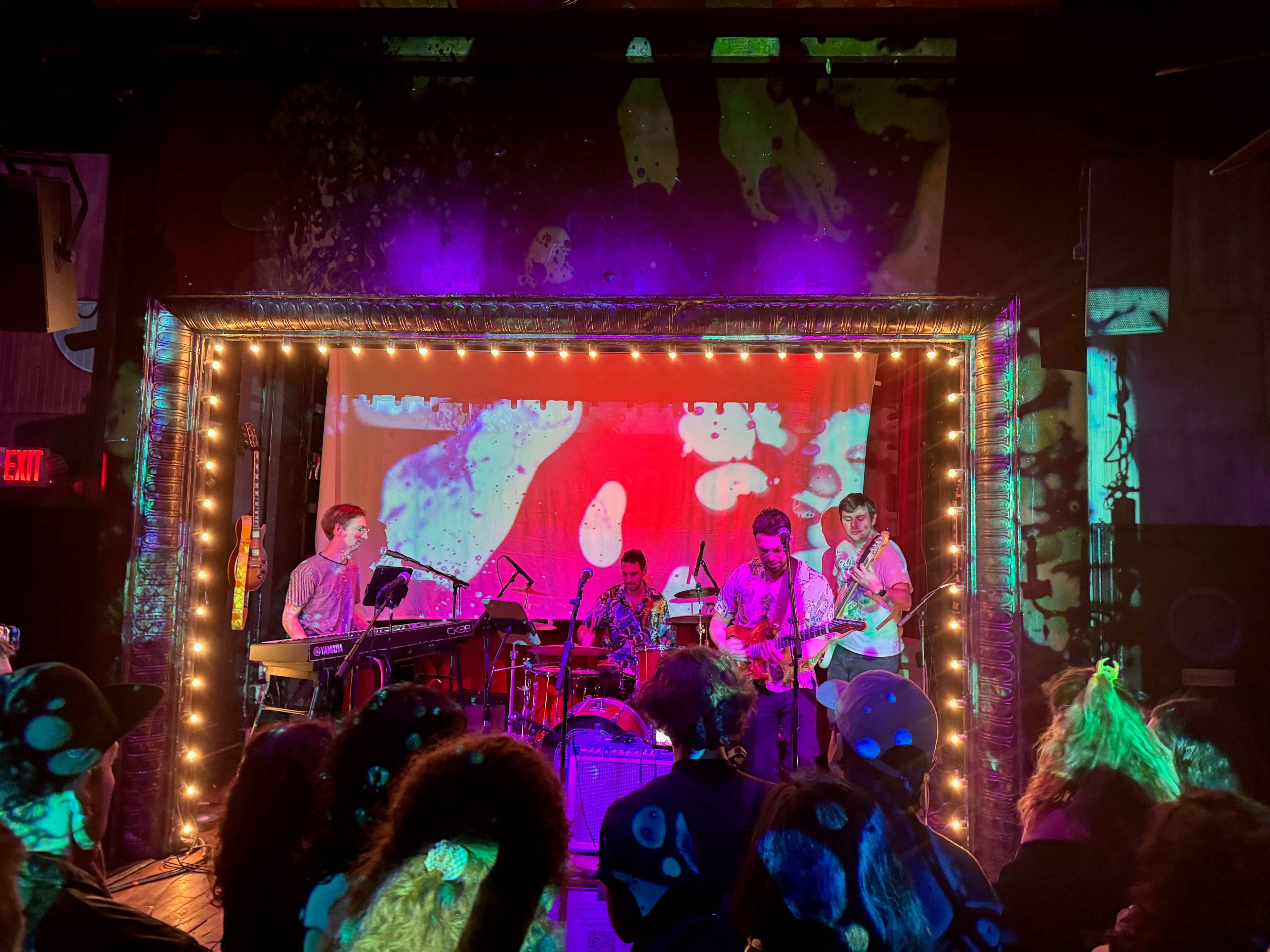 Shagshop Rooftop performing live at Union Pool, Brooklyn